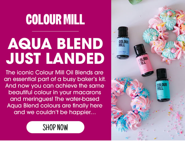Colour Mill Edible Colors: Where Baking Meets Artistry with Aqua Blend Innovation