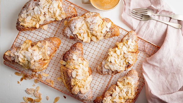 Get Flaky and Nutty: Making Almond Croissants with Marzipan