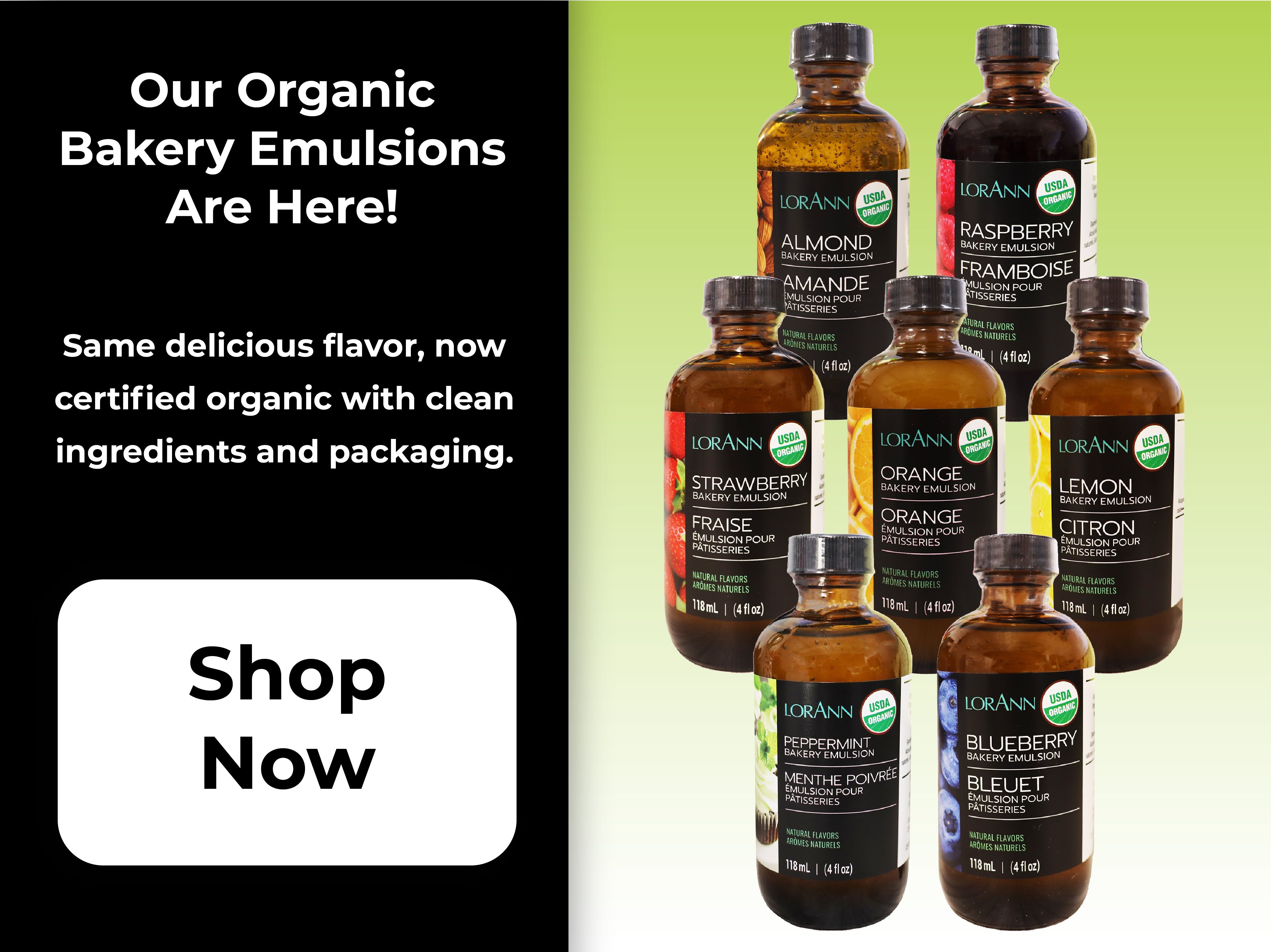 LorAnn Organic Emulsion & Flavors - Papagino Foods Inc.