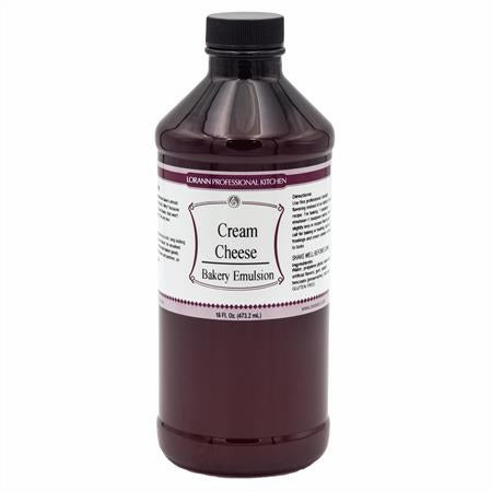 LorAnn Oils Cream Cheese, Bakery Emulsion - 16 OZ #0745-1000 - Papagino Foods Inc.
