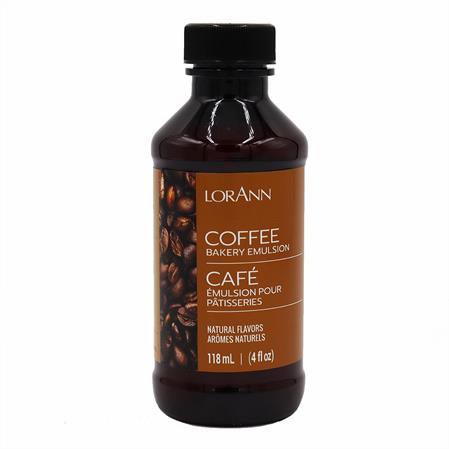 LorAnn Oils Coffee (Natural), Bakery Emulsion - 4 OZ #0754-0806 - Papagino Foods Inc.