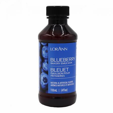 LorAnn Oils Blueberry, Bakery Emulsion  - 4 OZ #0770-0800 - Papagino Foods Inc.