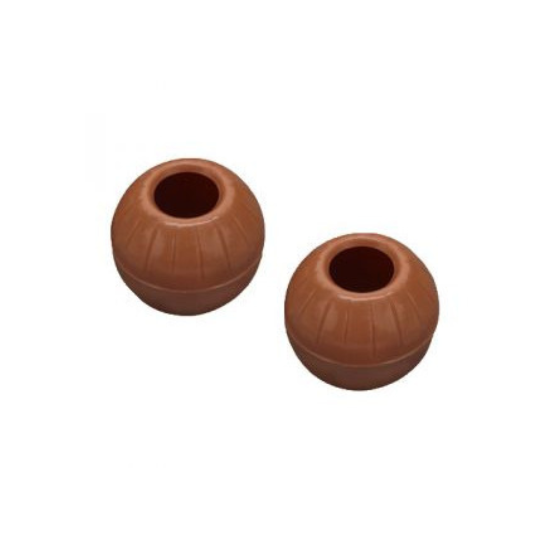Truffle Shell - Milk Keller Brand 504 Pieces (DELICATE ITEM/PICKUP ONLY)