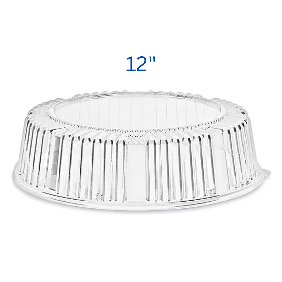 Western Plastics 12" Dome Lids - 25 pcs
