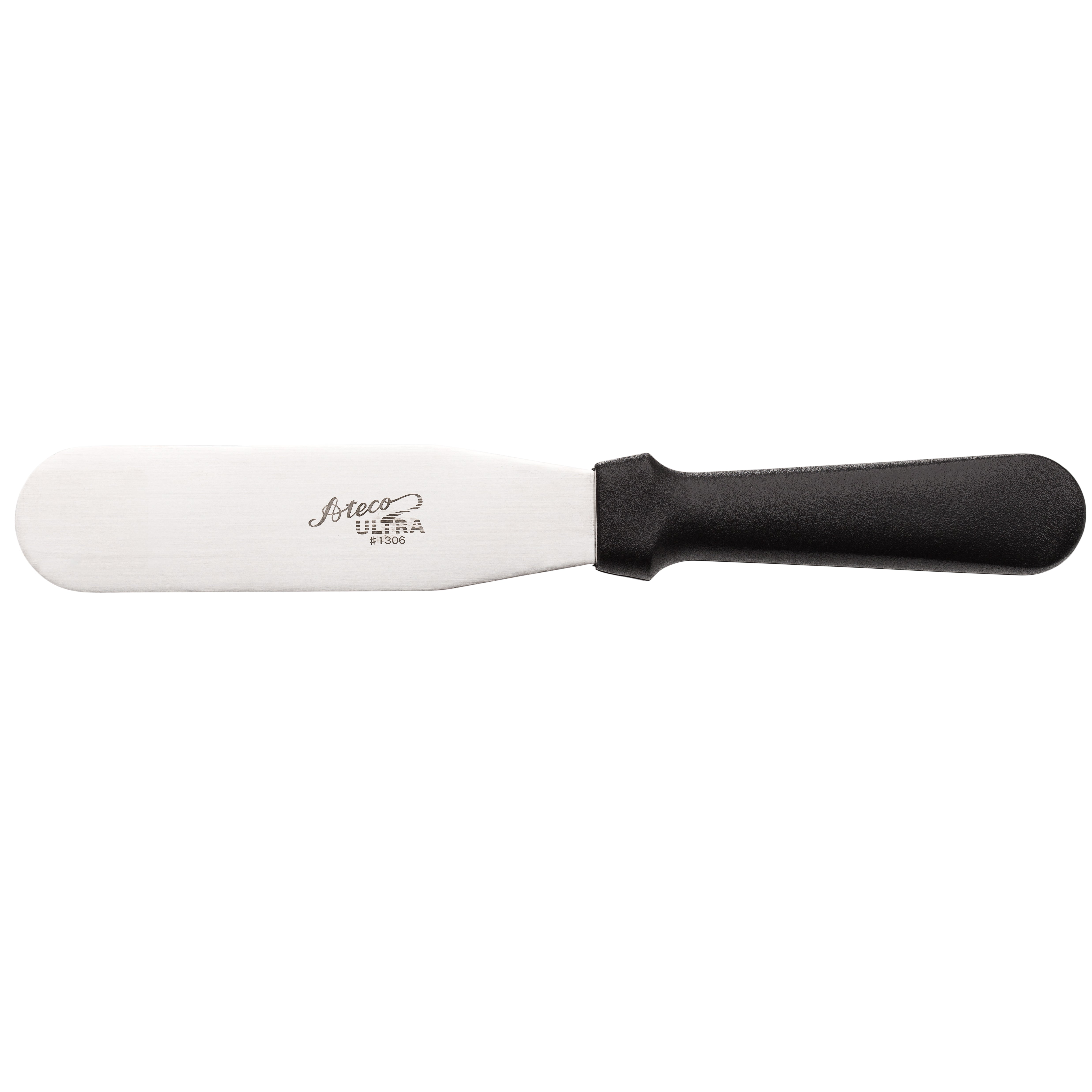 Ateco Medium Sized Straight Spatula (8" Blade) #1306 - Papagino Foods Inc.