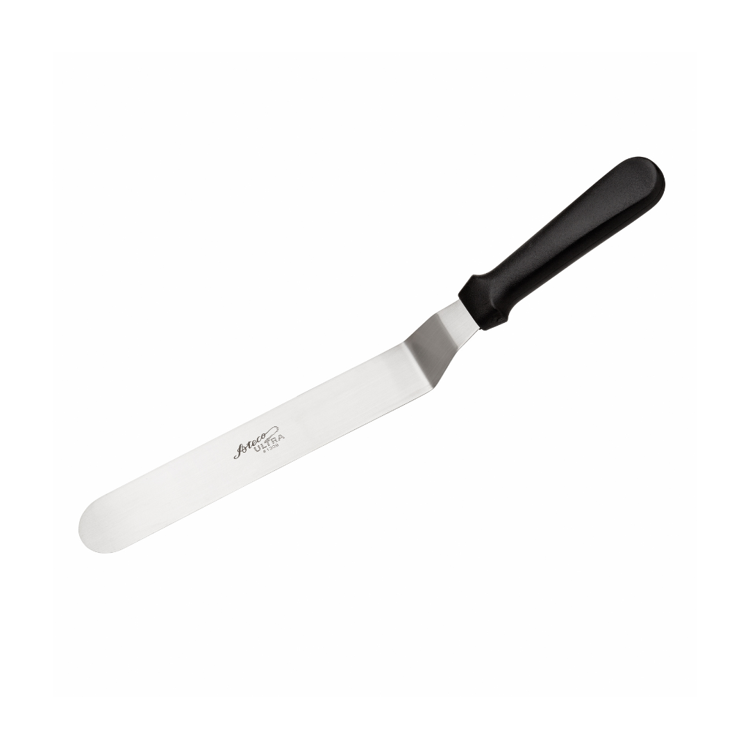 Ateco Medium Sized Offset Spatula (9.75" Blade) #1309 - Papagino Foods Inc.