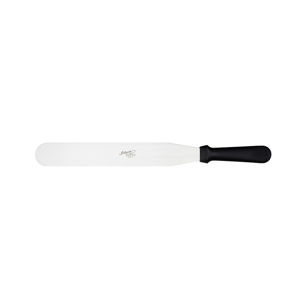 Ateco Large Sized Straight Spatula (12" Blade) #1312 - Papagino Foods Inc.