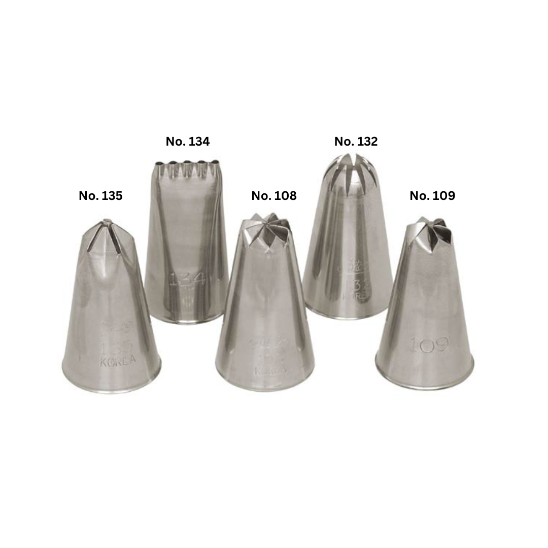 Ateco Pastry Tube 4 Holes #134 - Papagino Foods Inc.