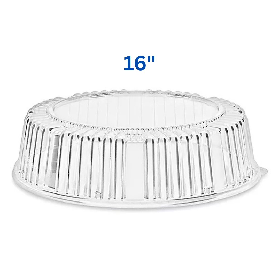 Western Plastics 16" Dome Lids - 25 pcs