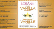 Pure Vanilla Bean Powder 2.2 oz #3050-0600 - Papagino Foods Inc.