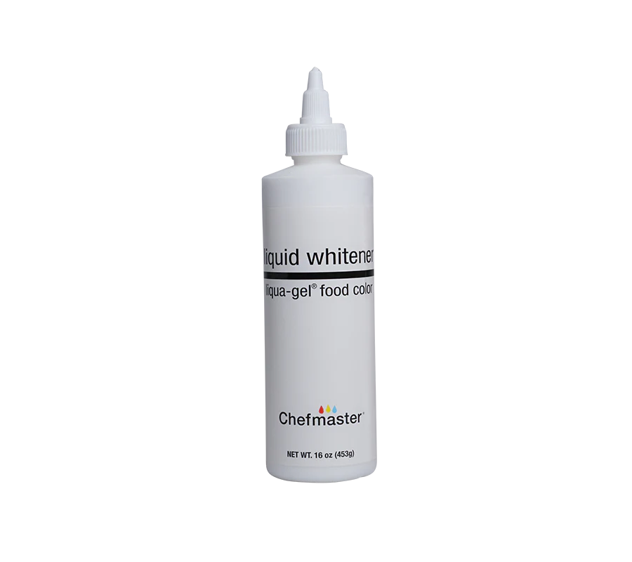 Chefmaster Liqua-Gel Whitener (# 5908) 16 OZ