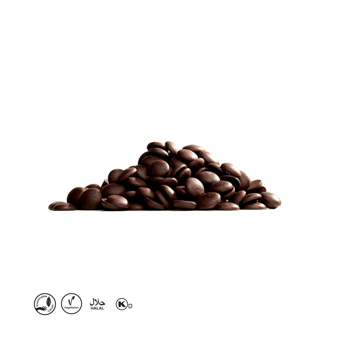Callebaut Finest Belgian Dark Chocolate 70-30 500 grams (repacked) - Papagino Foods Inc.