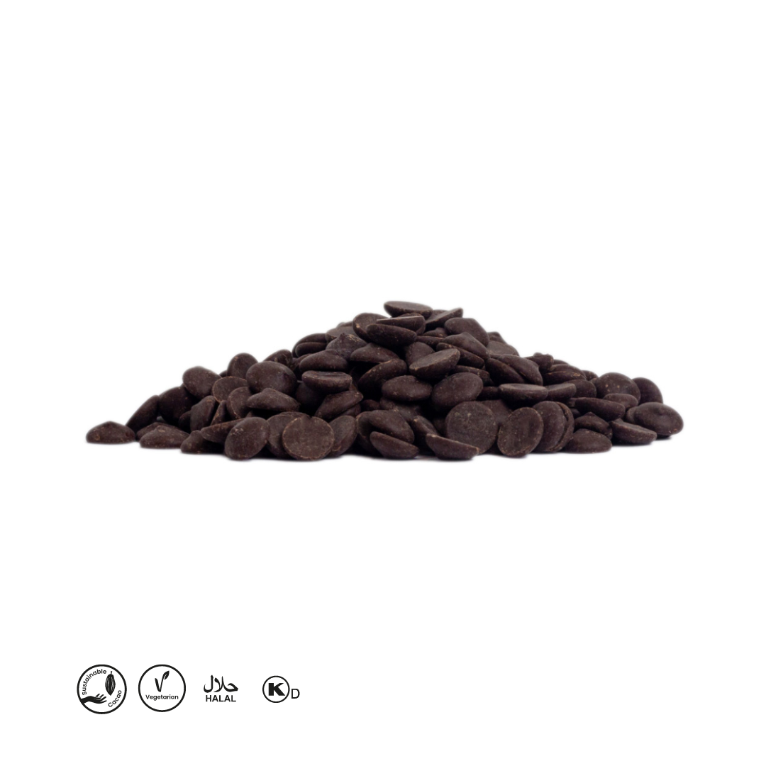 Callebaut Finest Belgian Semi Sweet Chocolate 811 500 grams (repacked) - Papagino Foods Inc.