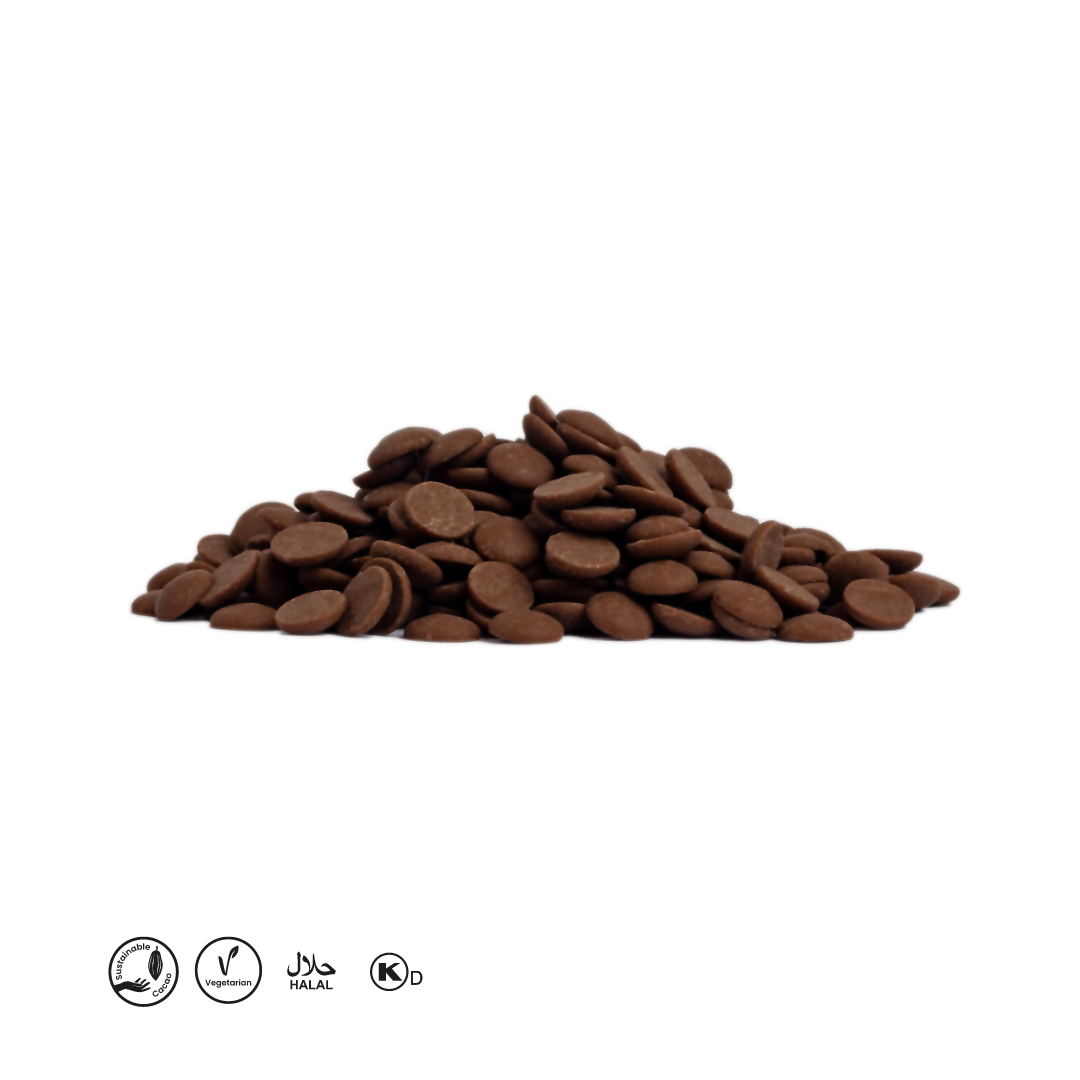 Callebaut Finest Belgian Milk Chocolate 823 500 grams (repacked) - Papagino Foods Inc.