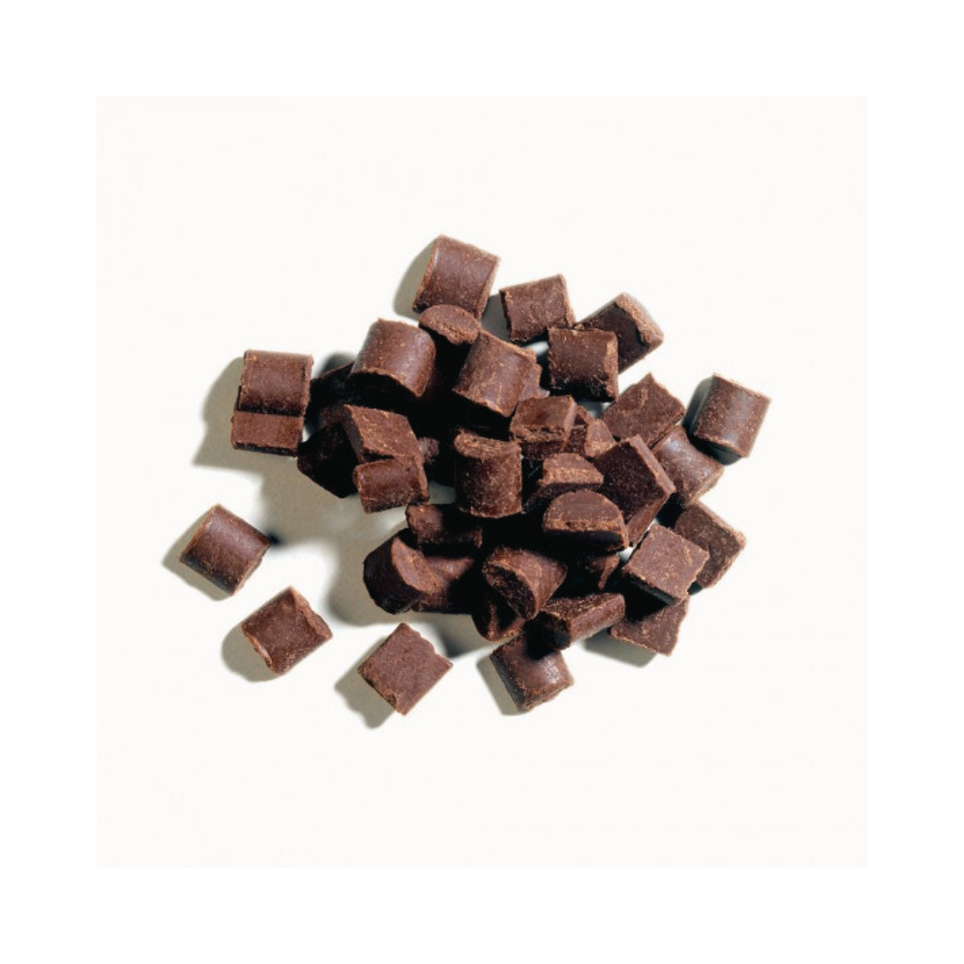 Callebaut Dark Chocolate Flavored Confectionary Chunks Coating 1 lb - Papagino Foods Inc.
