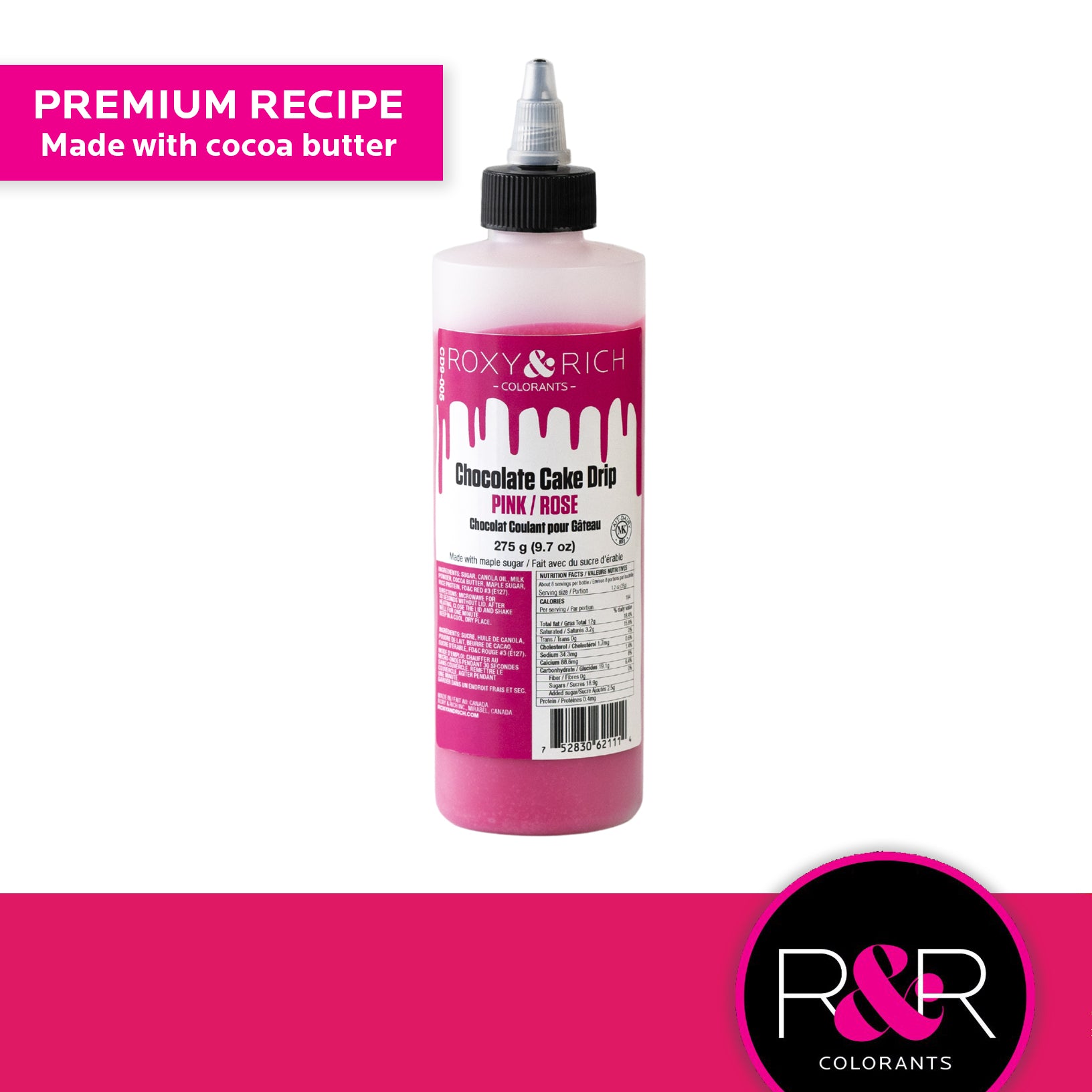Roxy & Rich Cake Drip Pink (# CD9-005) - 9.7 OZ