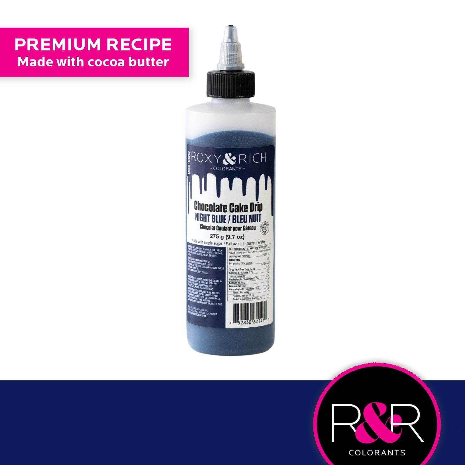 Roxy & Rich Cake Drip Night Blue (# CD9-008) - 9.7 OZ