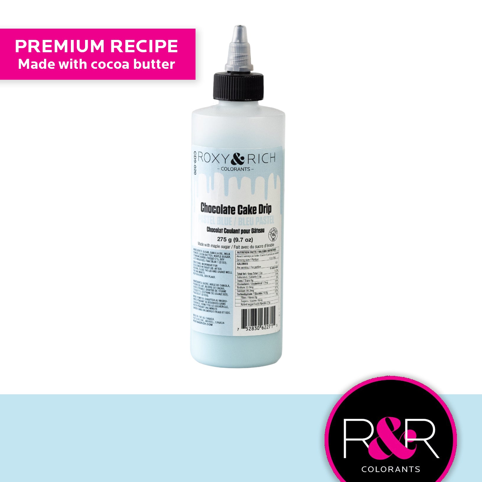 Roxy & Rich Cake Drip Pastel Blue (# CD9-020) - 9.7 OZ