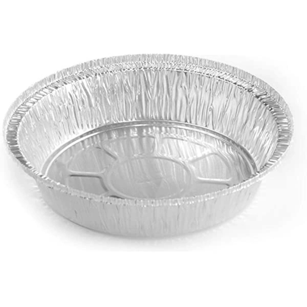 Chartland 9″ Round Foil Pans – Pack of 500 - Papagino Foods Inc.