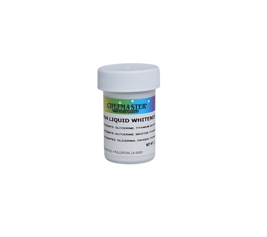 Chefmaster Liqua-Gel Whitener (# 5904) 1.3 OZ - Papagino Foods Inc.