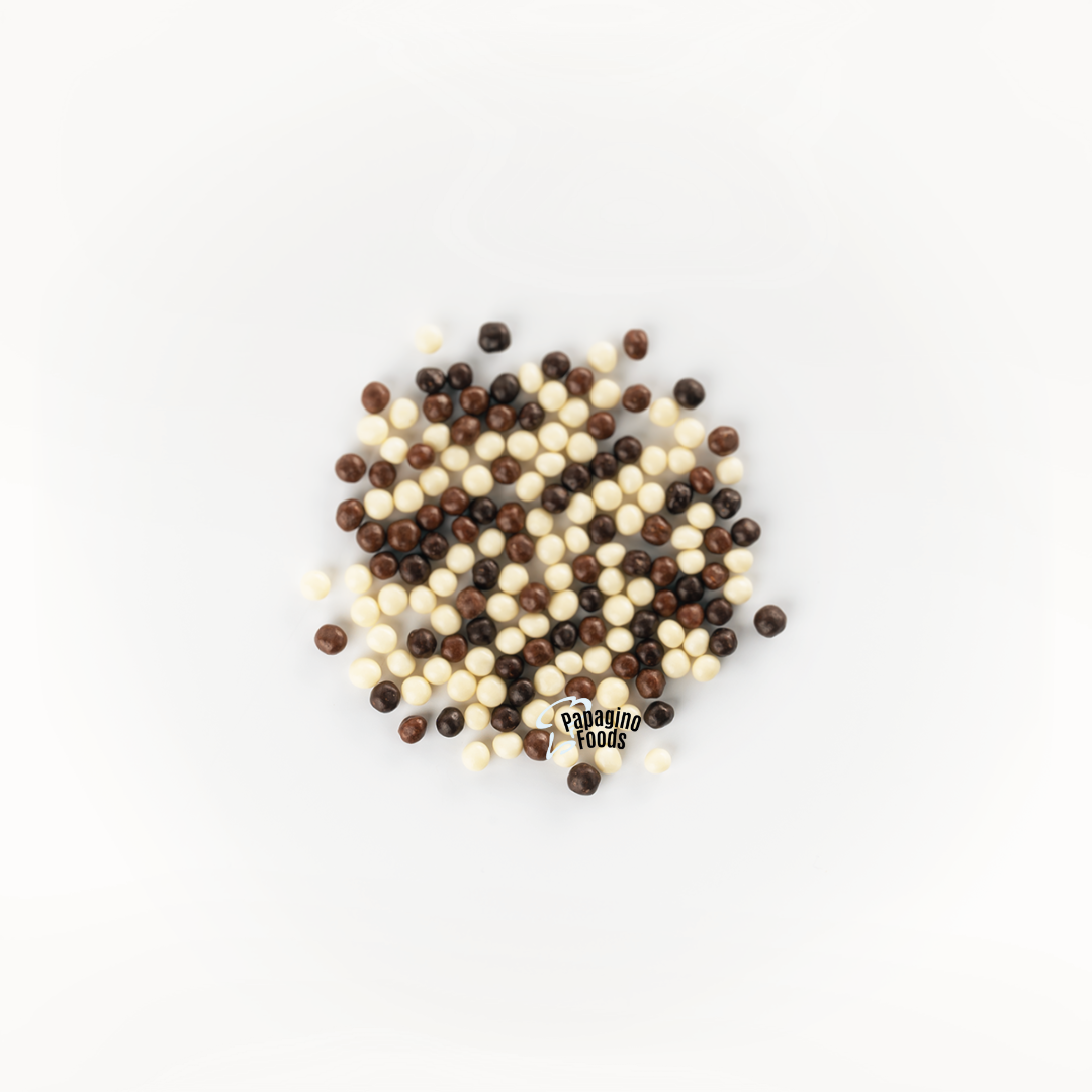 Chocoa Assorted Chocolate Crispy Pearls 455 g  - Pickup Only OR Shipping At Your Own Risk - Papagino Foods Inc.