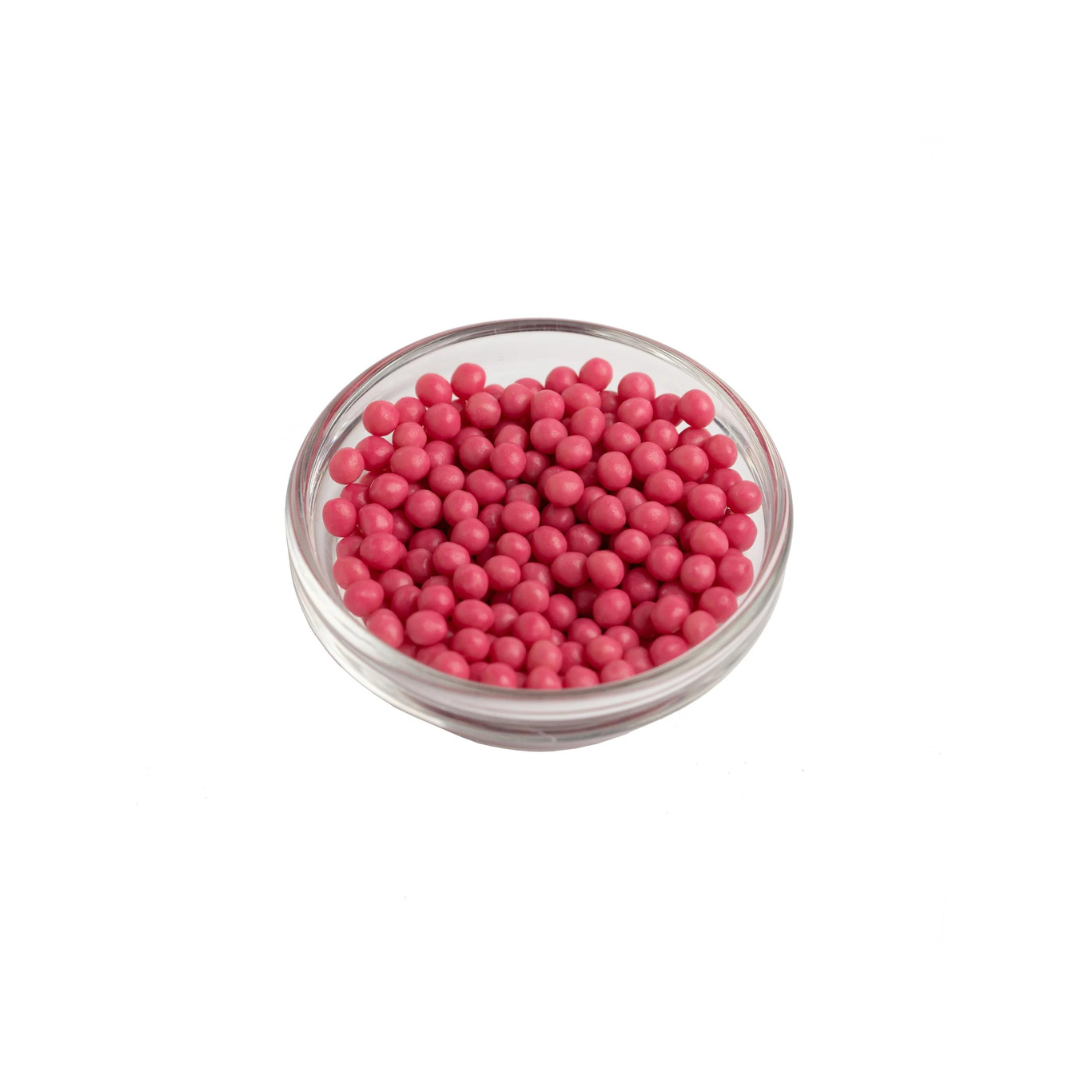 Strawberry Chocolate Crispy Pearls Repacked 110 grams - Papagino Foods Inc.