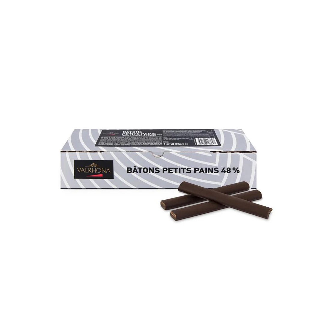 Valrhona Chocolate Baton 48% 300 CT/ 1.6 kg - Pickup Only OR Shipping At Your Own Risk. - Papagino Foods Inc.