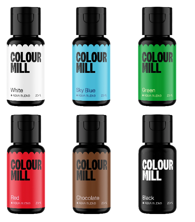 Colour Mill Aqua Blend Colouring 20ml Holiday Pack