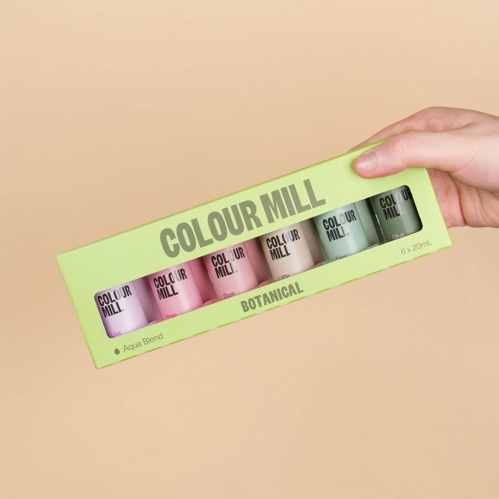 Colour Mill Aqua Blend Colouring 20ml Botanical Pack