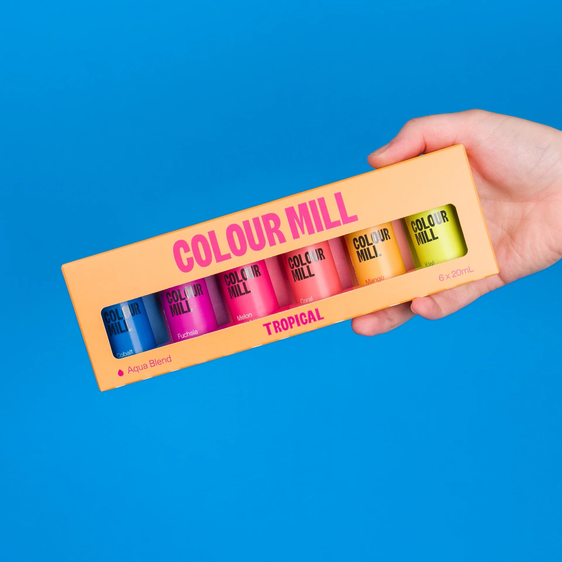 Colour Mill Aqua Blend Colouring 20ml Tropical Pack