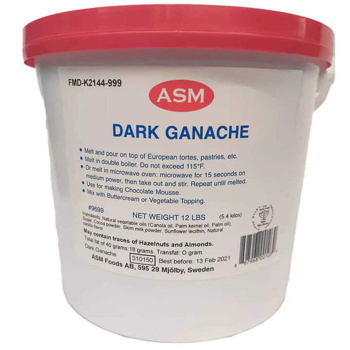 ASM Dark Chocolate Ganache (Pickup Only) - Papagino Foods Inc.