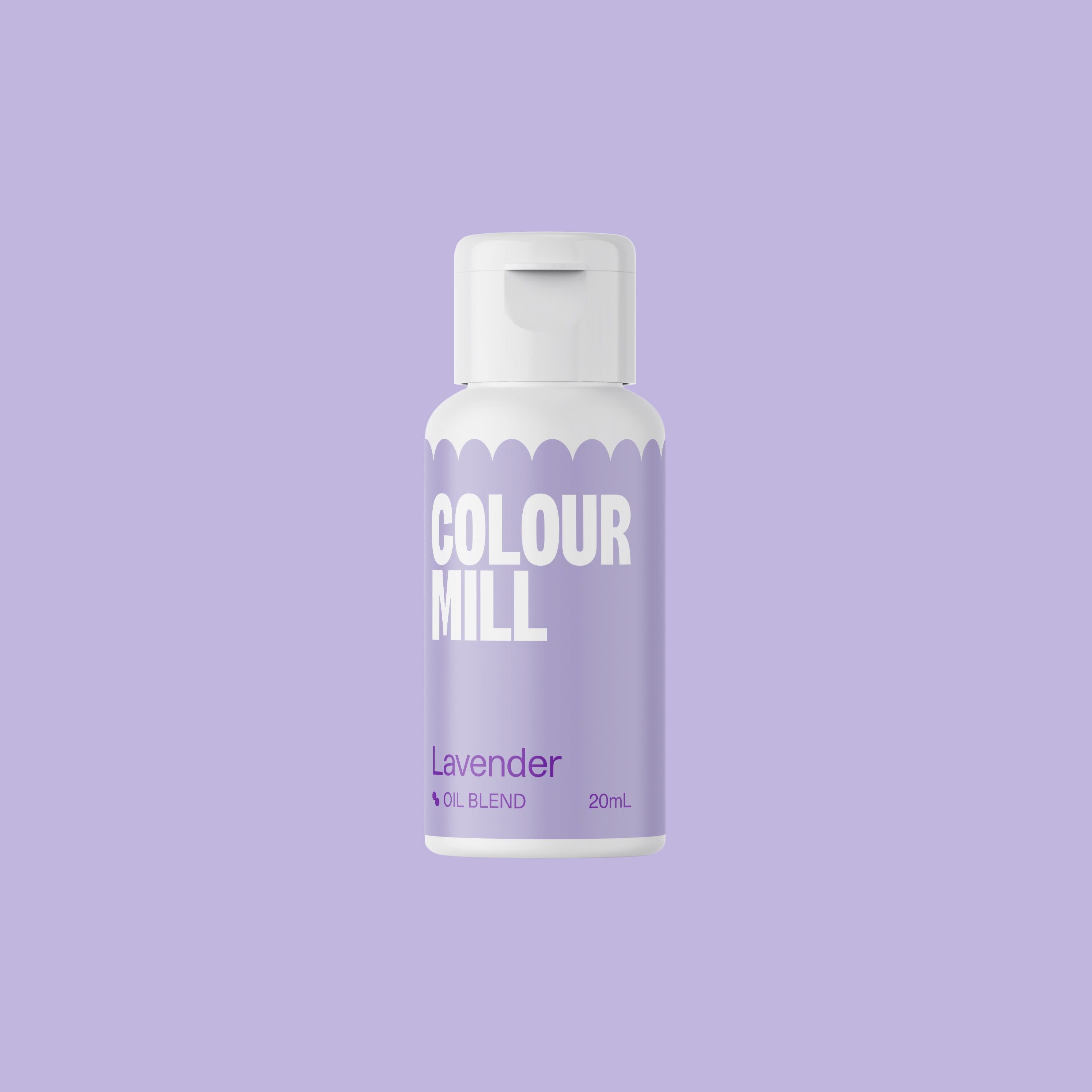 Colour Mill Oil Based Colouring 20 ml Lavender - Papagino Foods Inc.