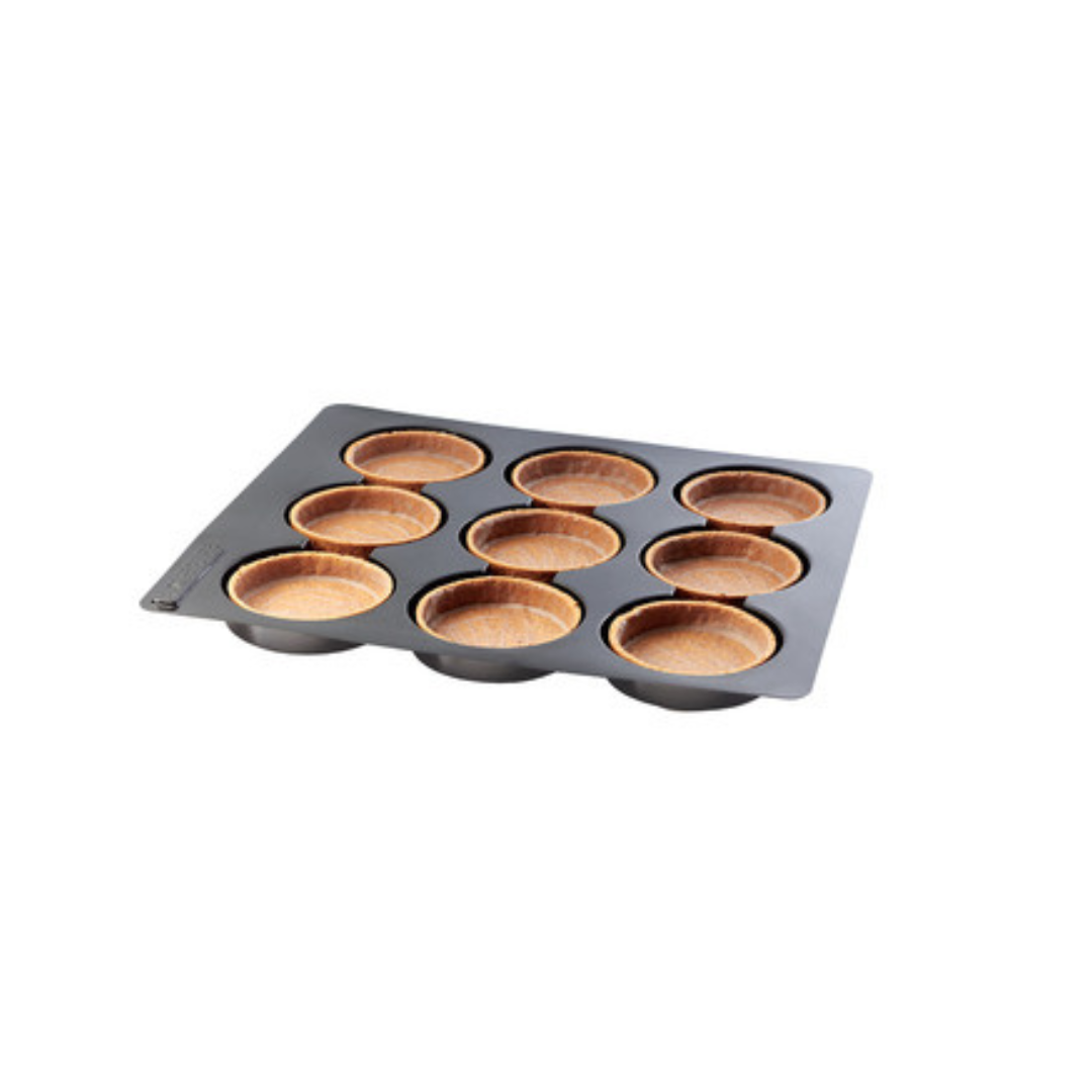 Graham Cracker Tart Shells Large Round 45 pcs La Rose Noire (PICK-UP ONLY) - Papagino Foods Inc.
