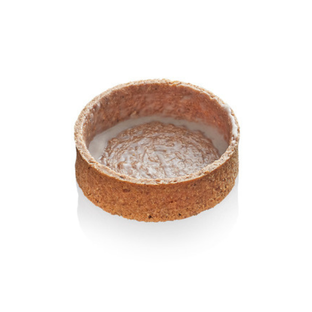 Graham Cracker Tart Shells Medium Round 2.2 " 100 pcs La Rose Noire (PICK-UP ONLY) - Papagino Foods Inc.