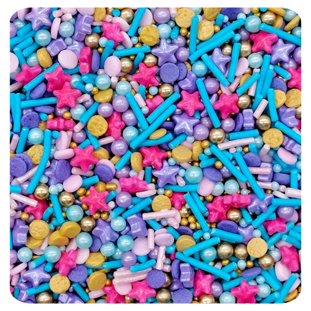 Color Burst 100g (3.5 oz) Sprinkles d'Art - Papagino Foods Inc.