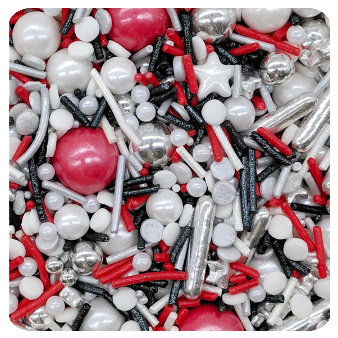 Celebration Confetti 100g (3.5 oz) Sprinkles d'Art - Papagino Foods Inc.