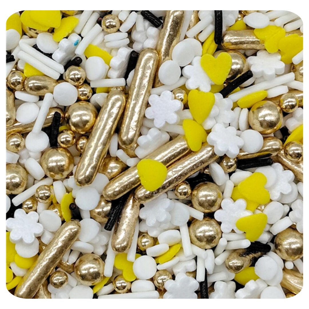 Glittered 100g (3.5 oz) Sprinkles d'Art - Papagino Foods Inc.