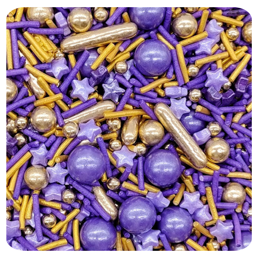 Enchanted Sparkle 100g (3.5 oz) Sprinkles d'Art - Papagino Foods Inc.