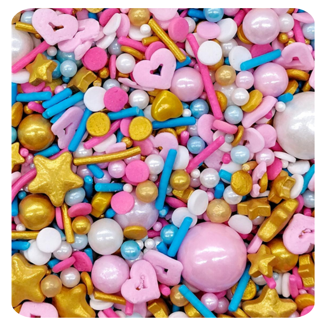 Floral Groove 100g (3.5 oz) Sprinkles d'Art - Papagino Foods Inc.