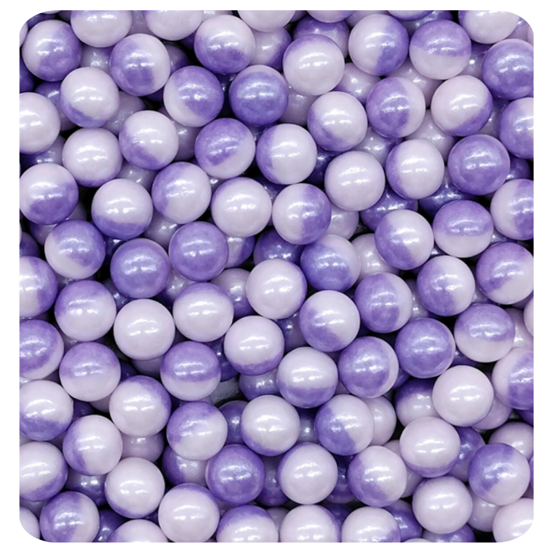 7MM Lavender Frost Sparkle 100g (3.5 oz) Sprinkles d'Art - Papagino Foods Inc.
