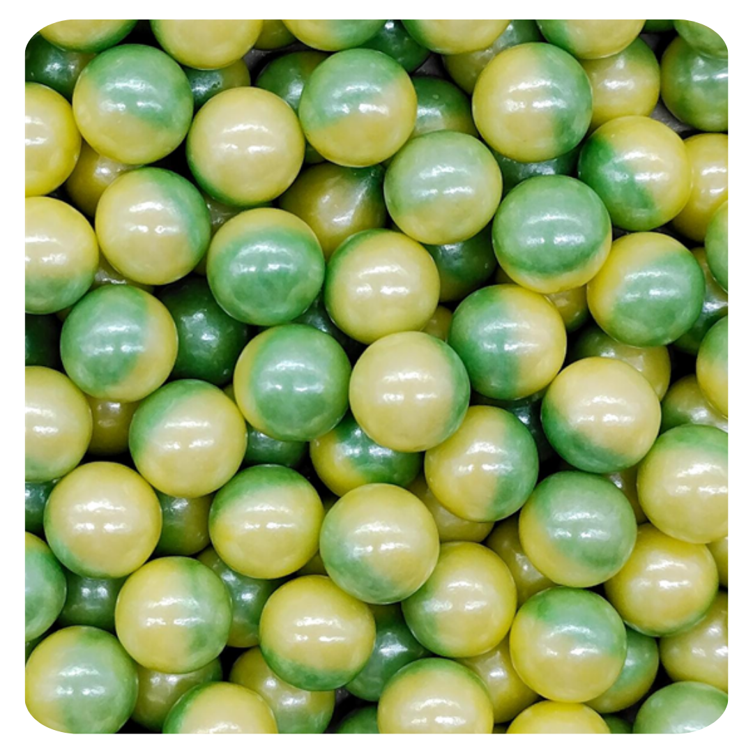 10MM Lemon Lime Sparkle 100g (3.5 oz) Sprinkles d'Art - Papagino Foods Inc.