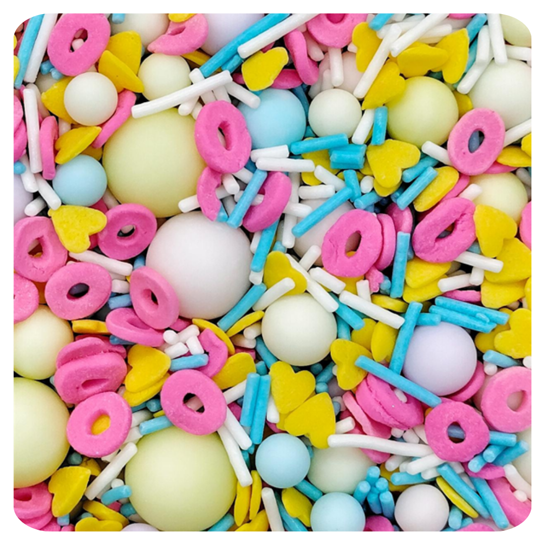 Festive Cheer 100g (3.5 oz) Sprinkles d'Art - Papagino Foods Inc.