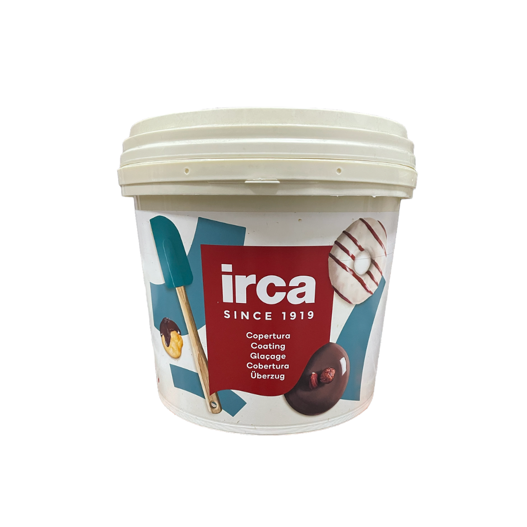 Irca White Chocolate Mirror Glaze - 6 Kg (Pick up only) - Papagino Foods Inc.