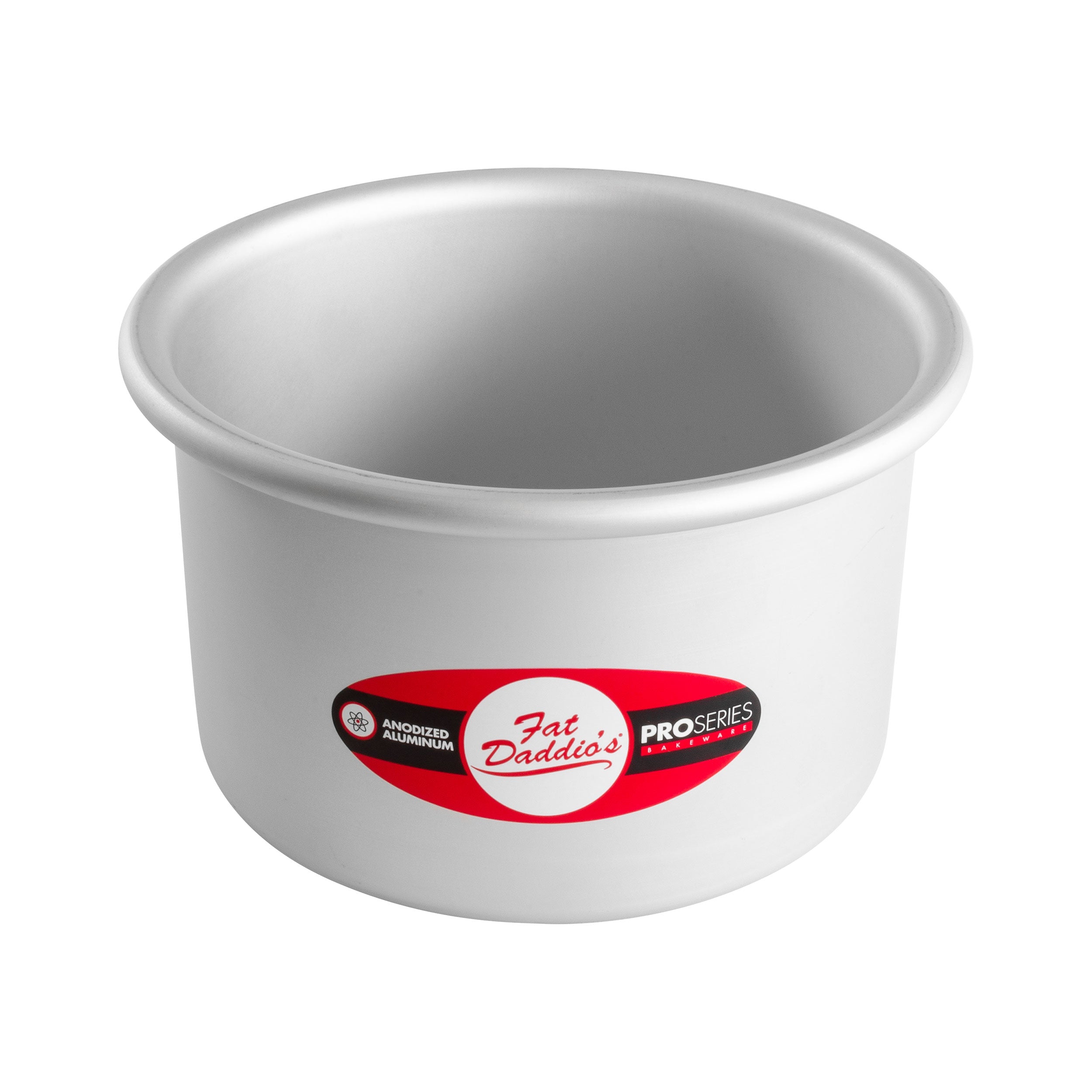 Fat Daddio Round Cake Pan 6″ x 4″ (15.2 x 10.2 cm) (PRD-64) - Papagino Foods Inc.