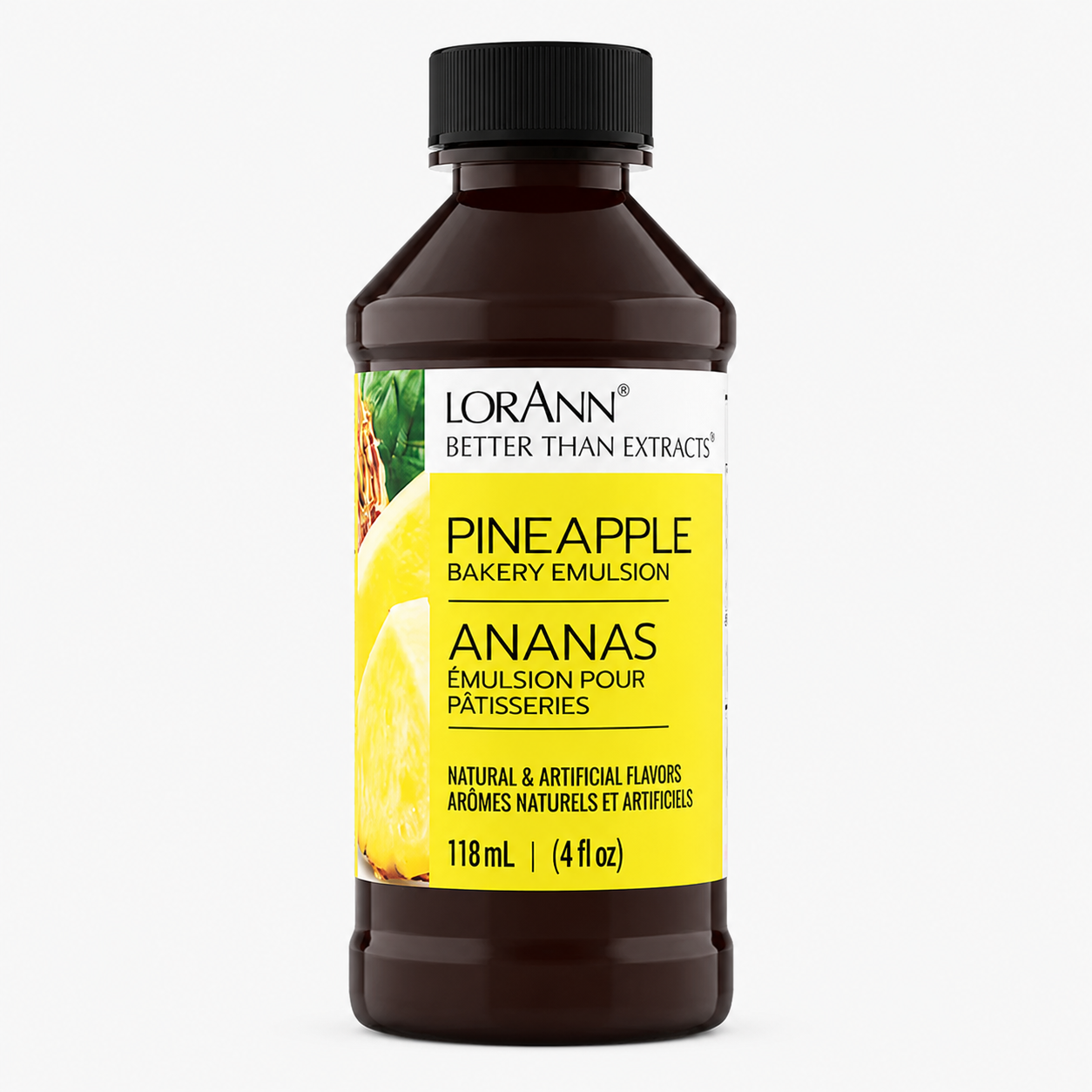 LorAnn Oils Pineapple, Bakery Emulsion- 4 oz #0741-0806