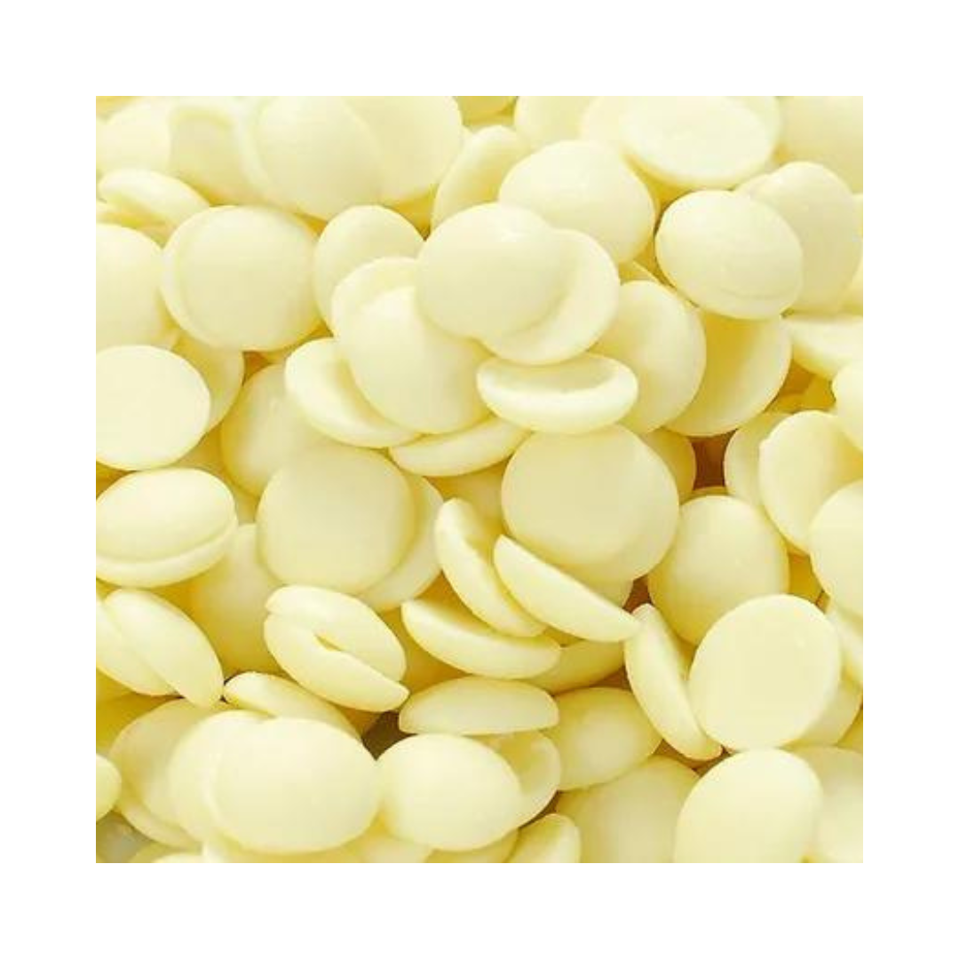 Premo White Chocolate Callets 35% Cocao Butter 1 Kg - Papagino Foods Inc.