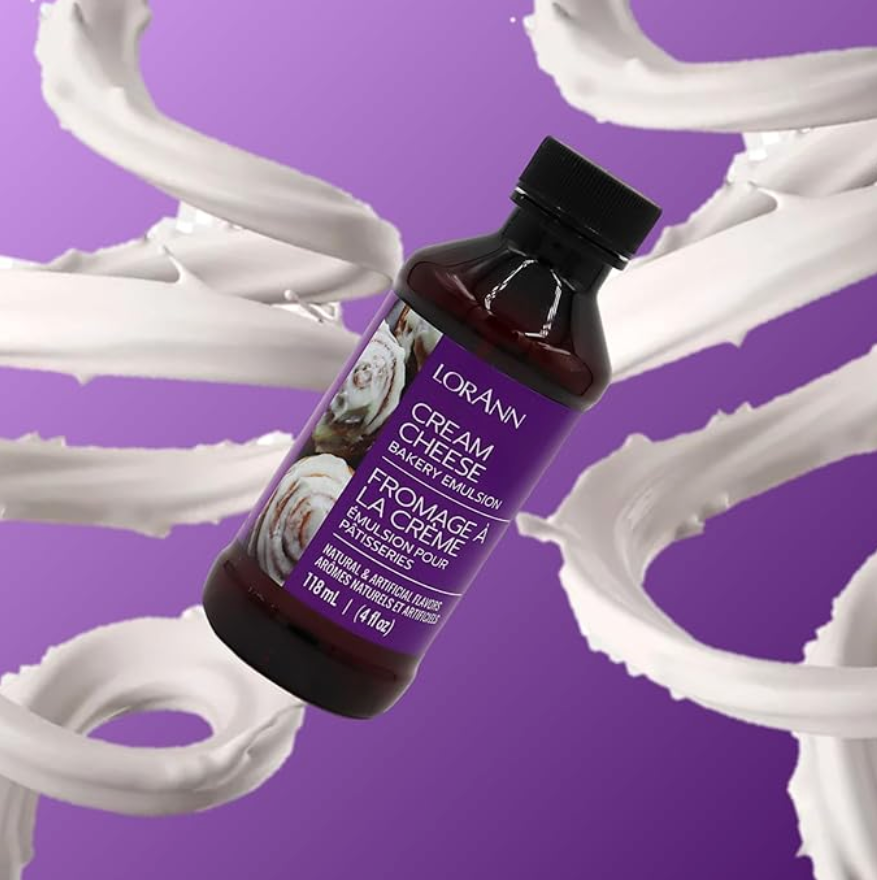 LorAnn Oils Cream Cheese, Bakery Emulsion - 16 OZ #0745-1000 - Papagino Foods Inc.