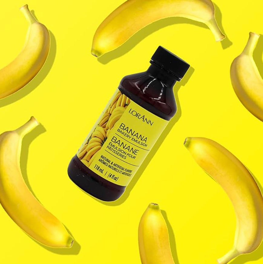 LorAnn Oils Banana, Bakery Emulsion - 4 OZ #0740-0800 - Papagino Foods Inc.