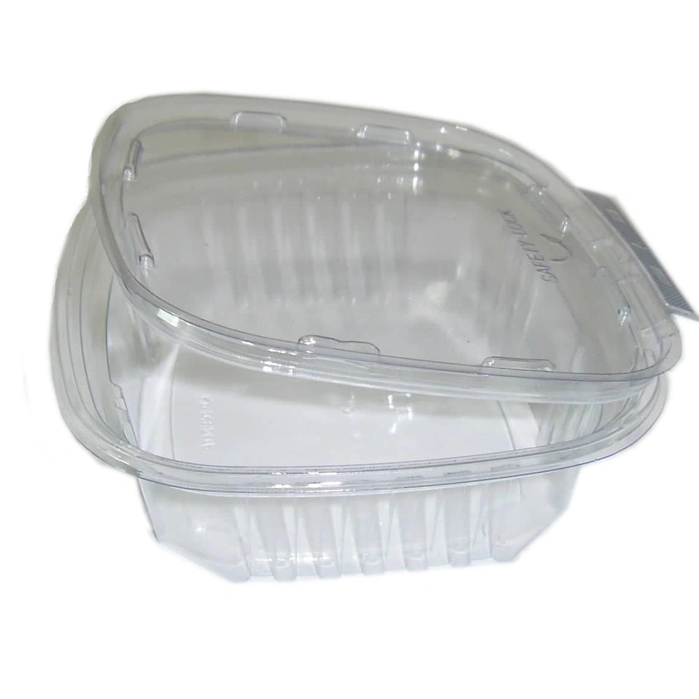Somi 8oz Hinged Deli Containers with Safety Seal