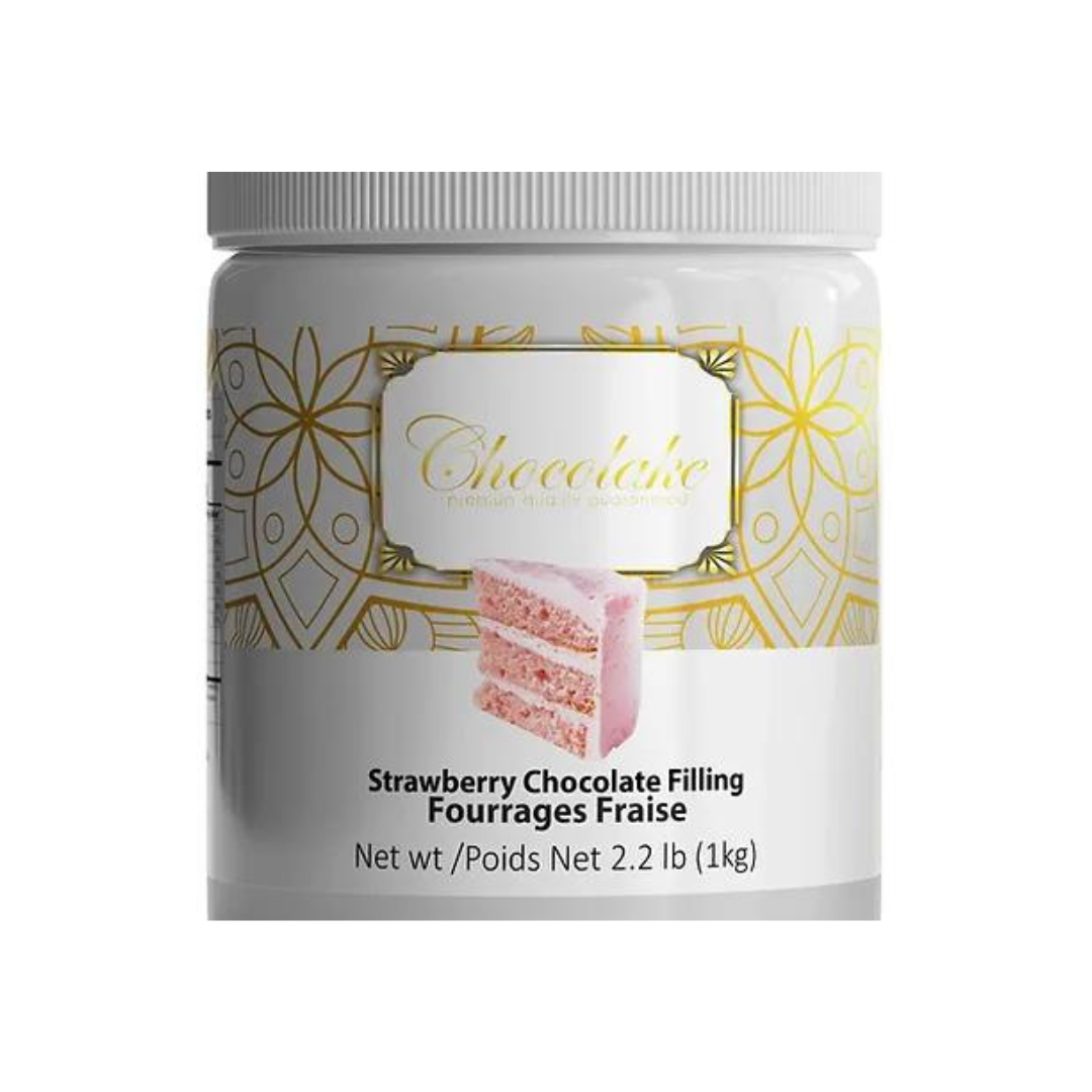 Strawberry Chocolate Filling 1 Kg - Papagino Foods Inc.